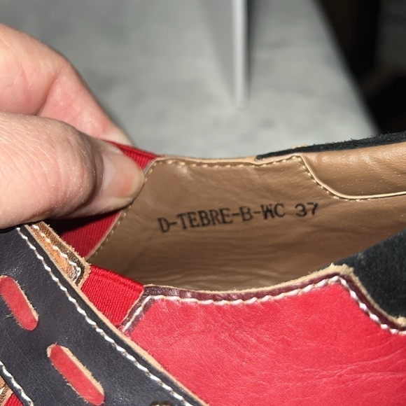 L’Artiste spring step sherbet slip on shoes/clogs. Leather. Size 37. EUC. - Picture 6 of 6